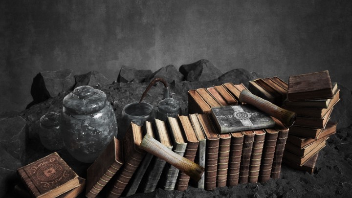 渲染模型_游戏场景道具021