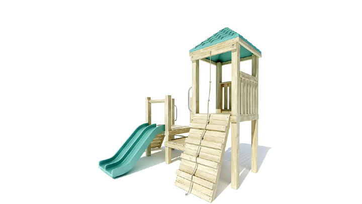 渲染模型_滑梯007