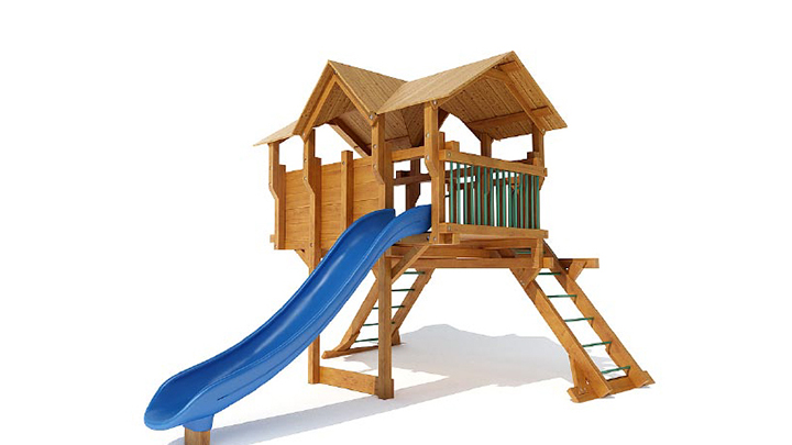 渲染模型_滑梯008