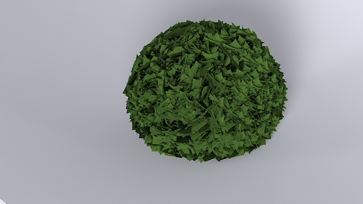 渲染模型_灌木025