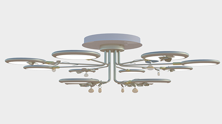 渲染模型_灯具254