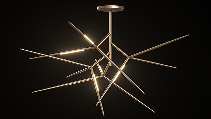 渲染模型_灯具327