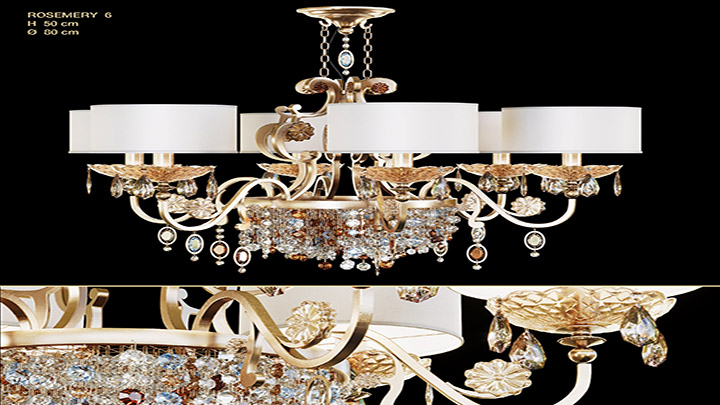 渲染模型_灯具346