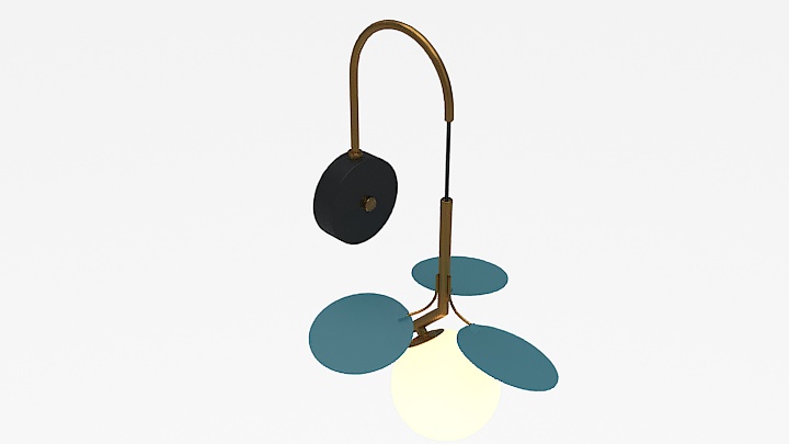 渲染模型_灯具409