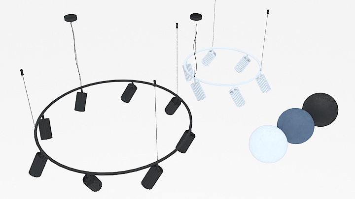渲染模型_灯具410