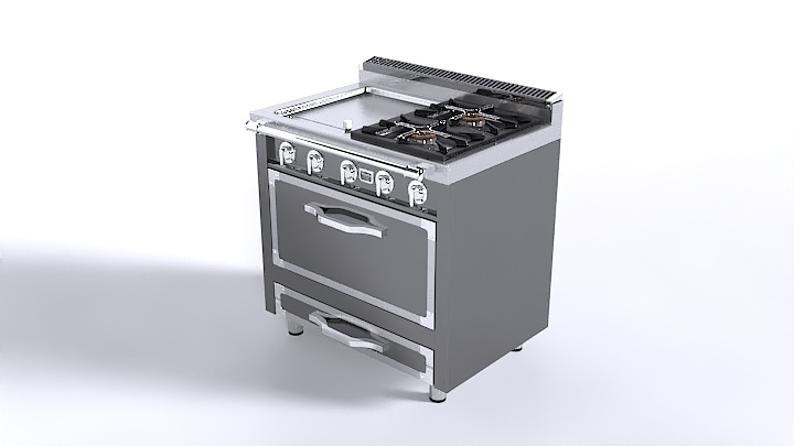 渲染模型_灶台027