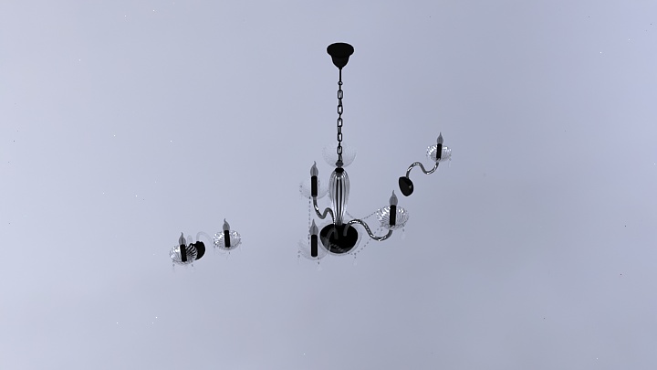 渲染模型_烛台013