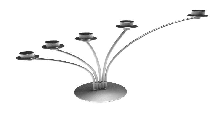 渲染模型_烛台033