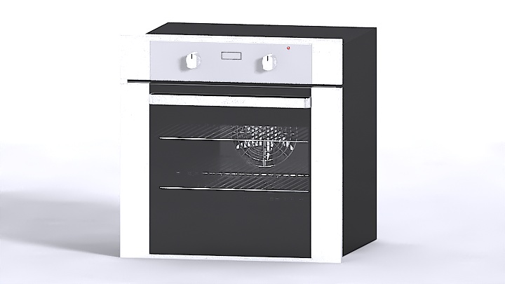 渲染模型_烤箱050