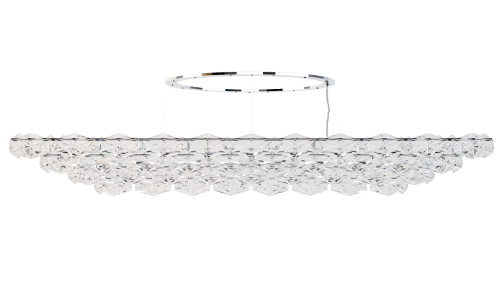 渲染模型_玻璃吊灯002