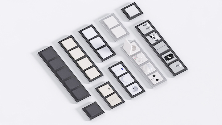 渲染模型_电开关001