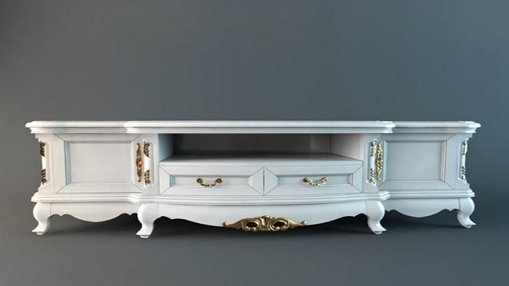 渲染模型_电视柜029