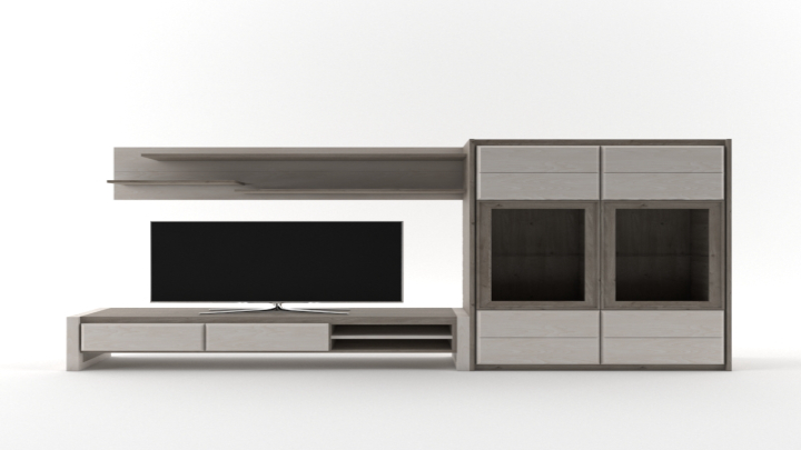 渲染模型_电视柜031