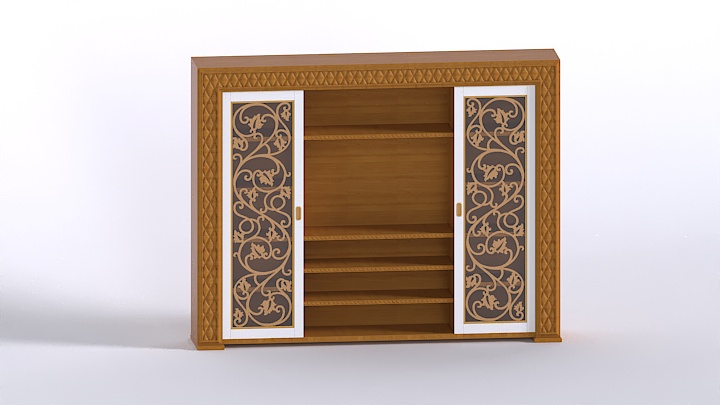 渲染模型_电视柜033