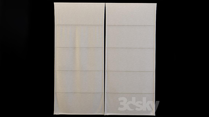 渲染模型_百叶窗001