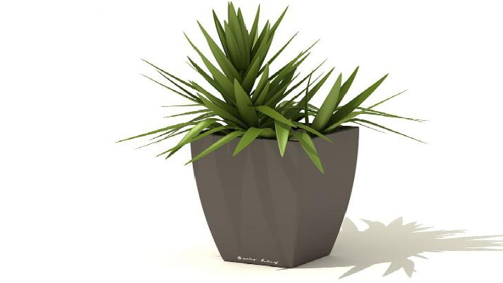 渲染模型_盆景073