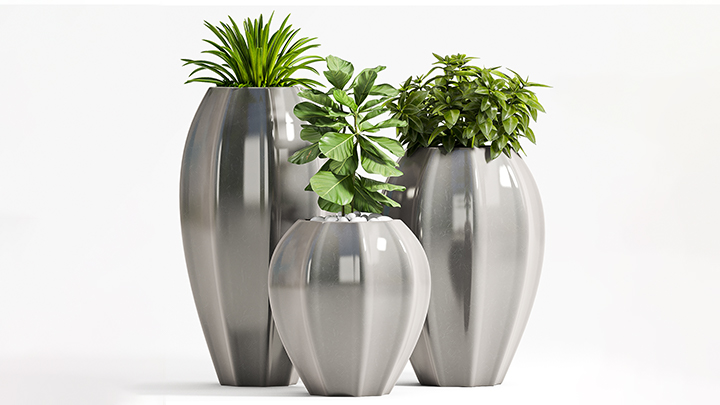 渲染模型_盆栽253