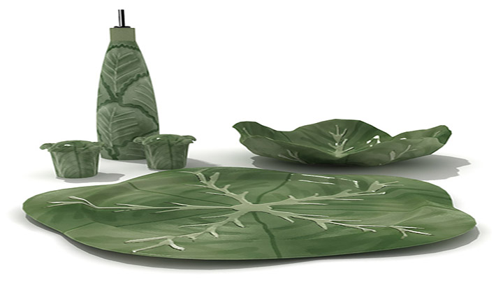 渲染模型_盘子容器套件017