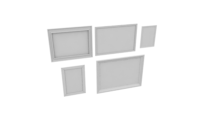 渲染模型_相框035