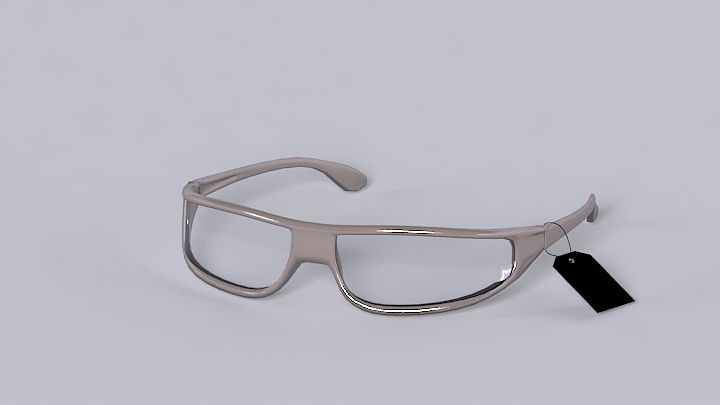 渲染模型_眼镜003