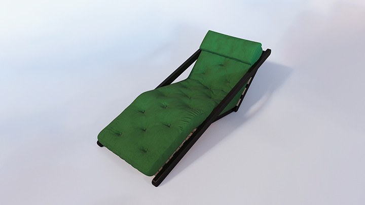 渲染模型_睡床001