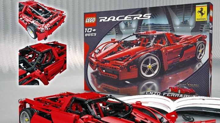 渲染模型_积木玩具车001