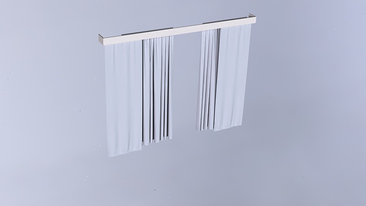 渲染模型_窗帘146