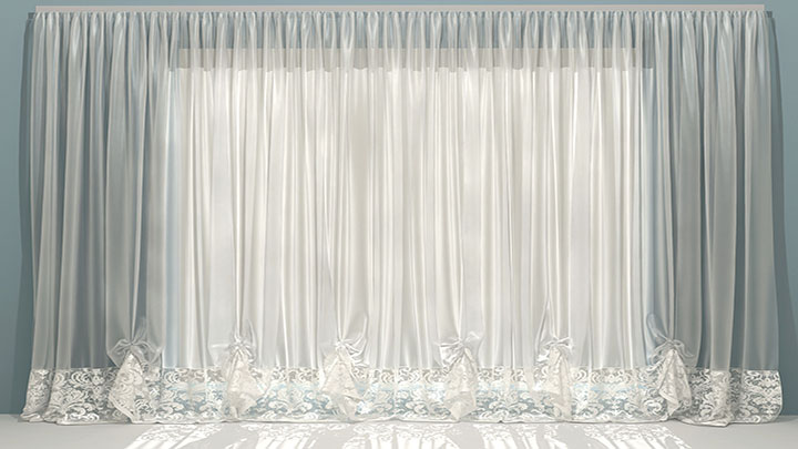 渲染模型_窗帘196