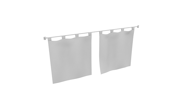 渲染模型_窗帘257