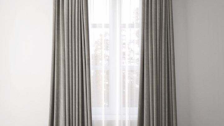 渲染模型_窗帘299