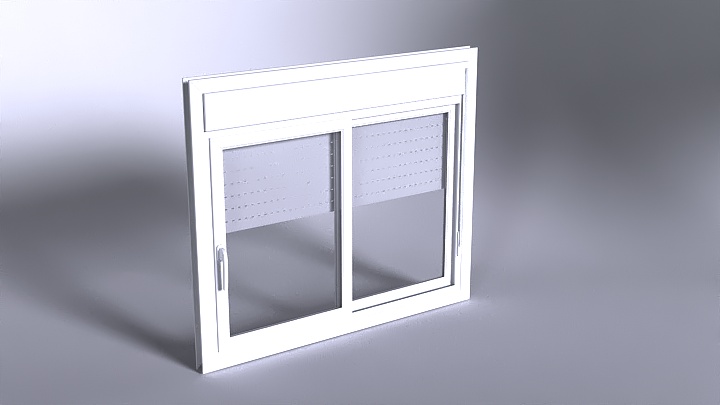 渲染模型_窗户023