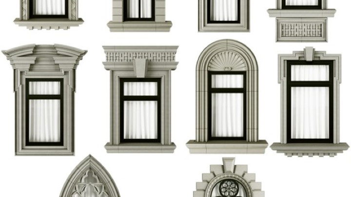 渲染模型_窗户043