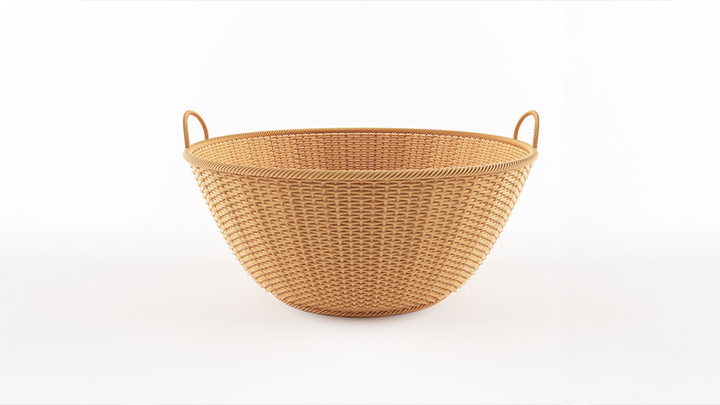 渲染模型_篮子005