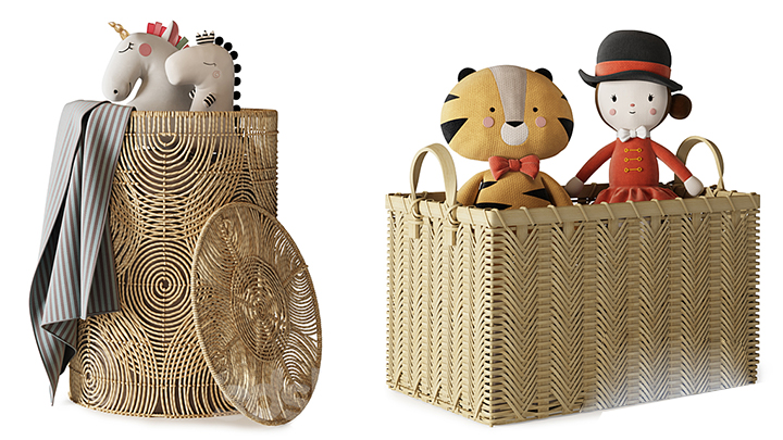 渲染模型_编织篓001