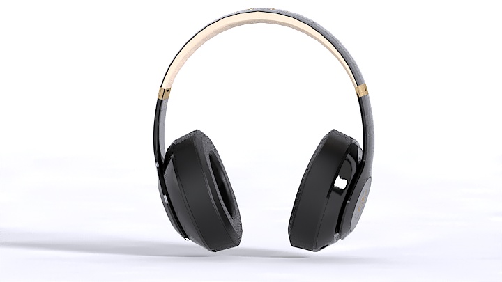 渲染模型_耳机015