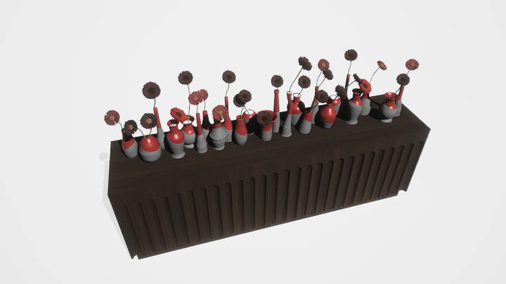 渲染模型_花台003