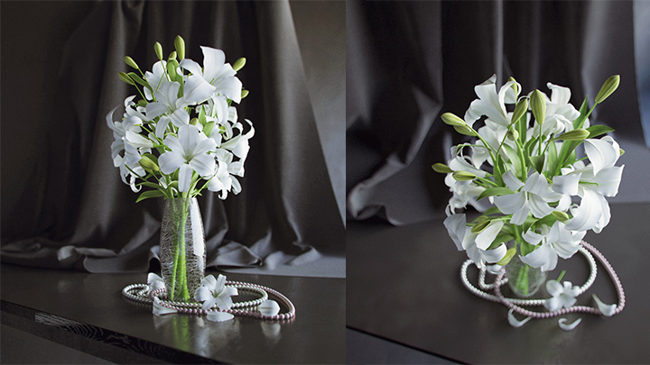 渲染模型_花束007