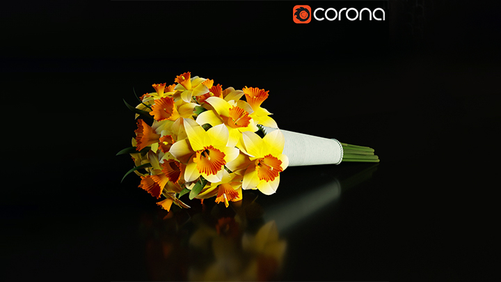 渲染模型_花束009