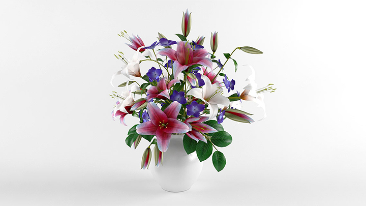 渲染模型_花瓶071