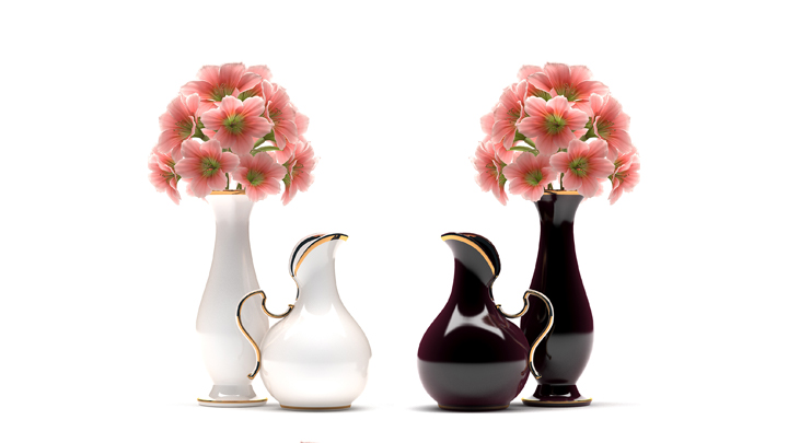 渲染模型_花瓶075