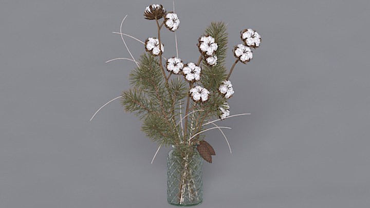 渲染模型_花瓶091