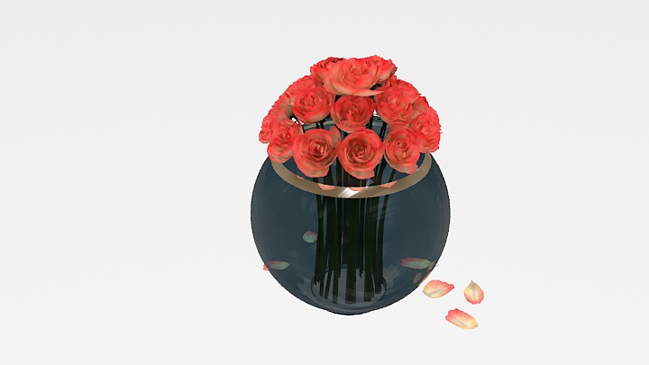 渲染模型_花瓶120