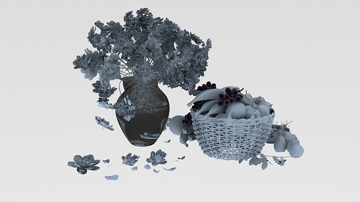 渲染模型_花瓶126