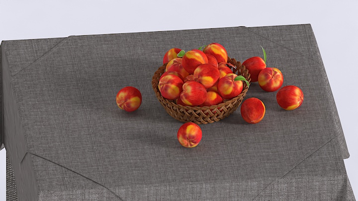 渲染模型_苹果003