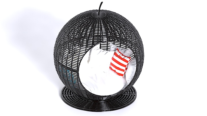 渲染模型_苹果床001