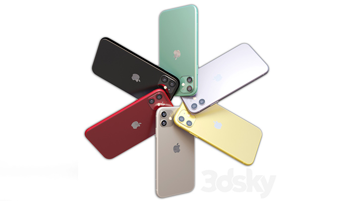 渲染模型_苹果手机001