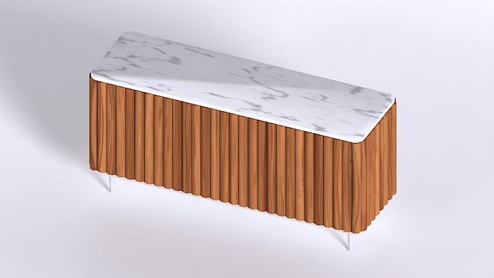 渲染模型_茶几186