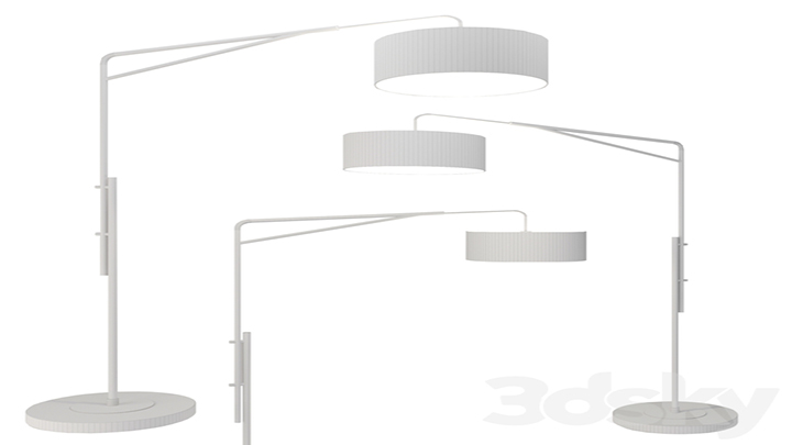 渲染模型_落地灯031