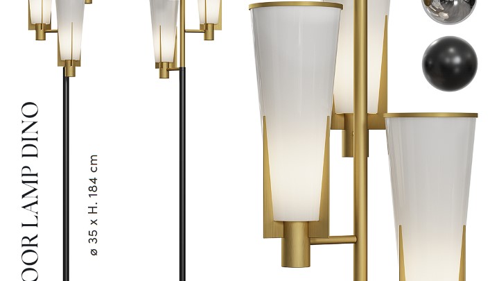 渲染模型_落地灯075