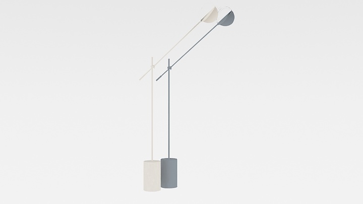 渲染模型_落地灯087